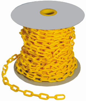 MAXISAFE SAFETY CHAIN 6MM HEAVY DUTY YELLOW 